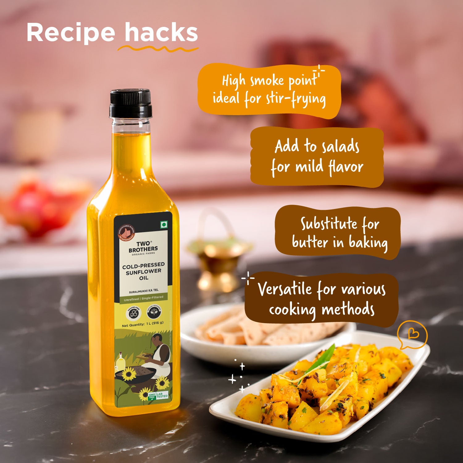 Sunflower Oil I Cold-Pressed