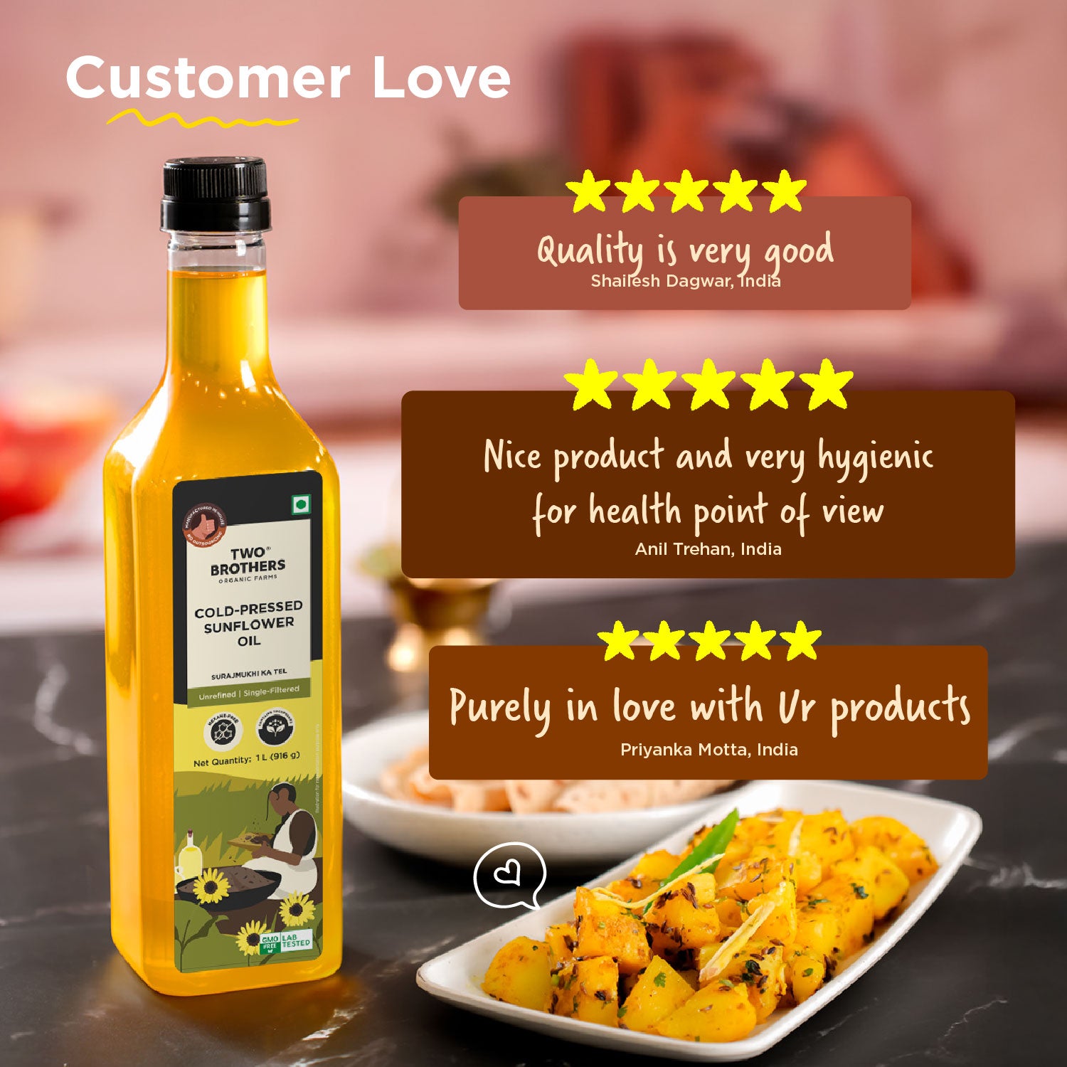 Sunflower Oil I Cold-Pressed