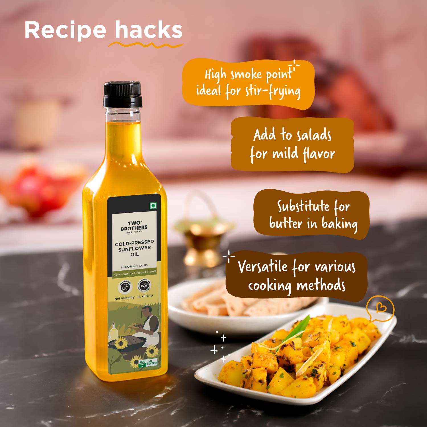 Sunflower Oil I Cold-Pressed