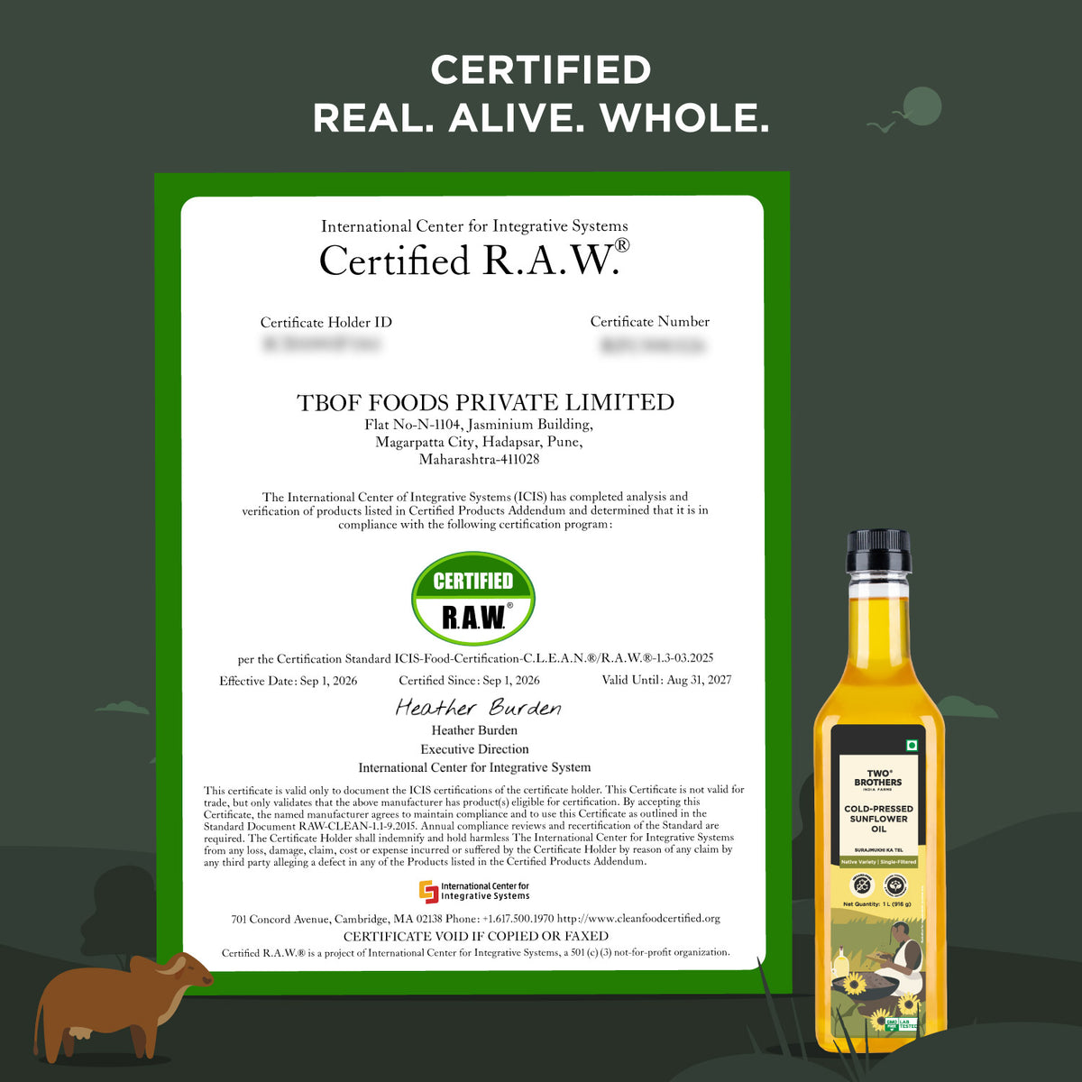 Sunflower Oil I Cold-Pressed