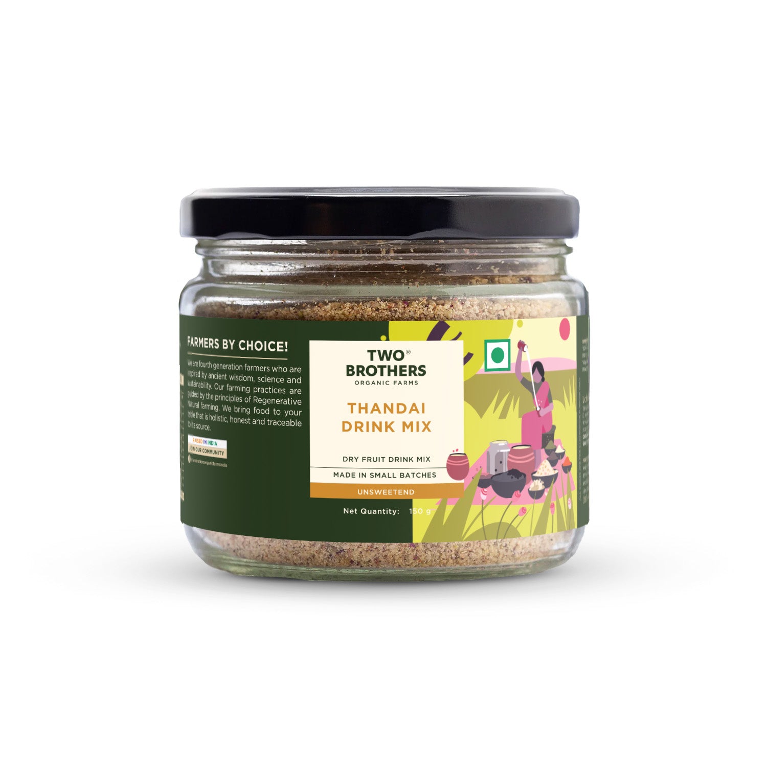 Thandai Drink Mix, All Natural. 150g - BYOB