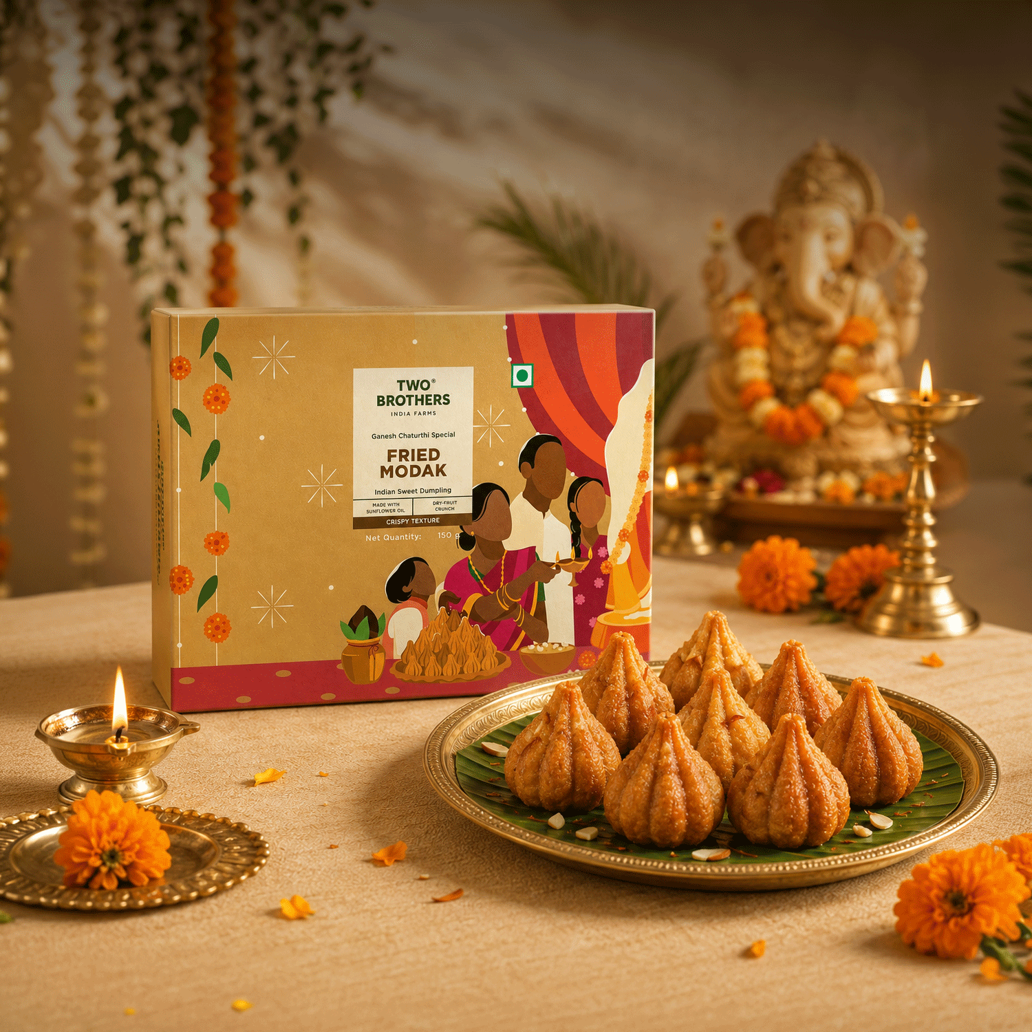 Crispy Fried Modak