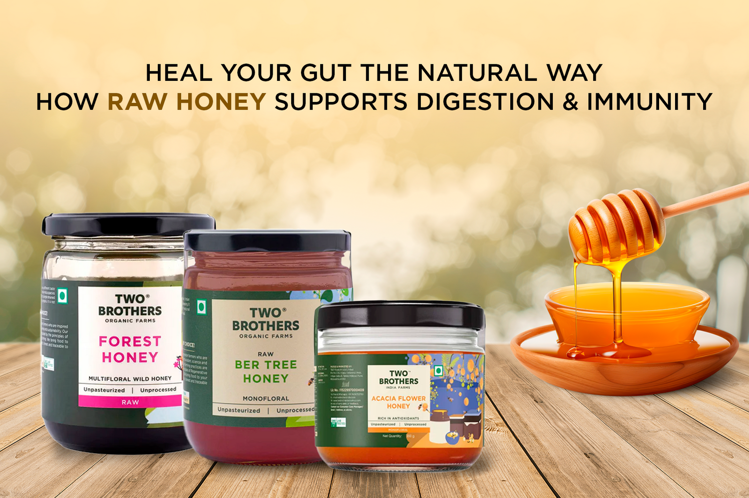 Honey for Gut Health: How This Ancient Superfood Supports Digestion Naturally and Boosts Immunity