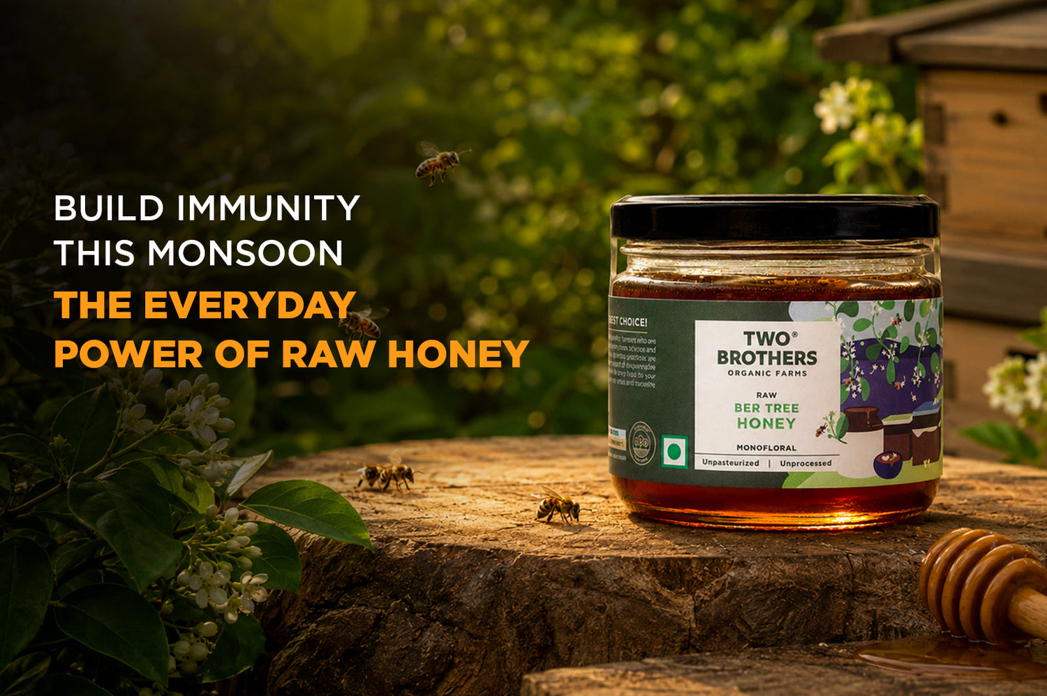 Honey for Monsoon Immunity: How Raw Honey Protects the Gut When Pathogens Peak