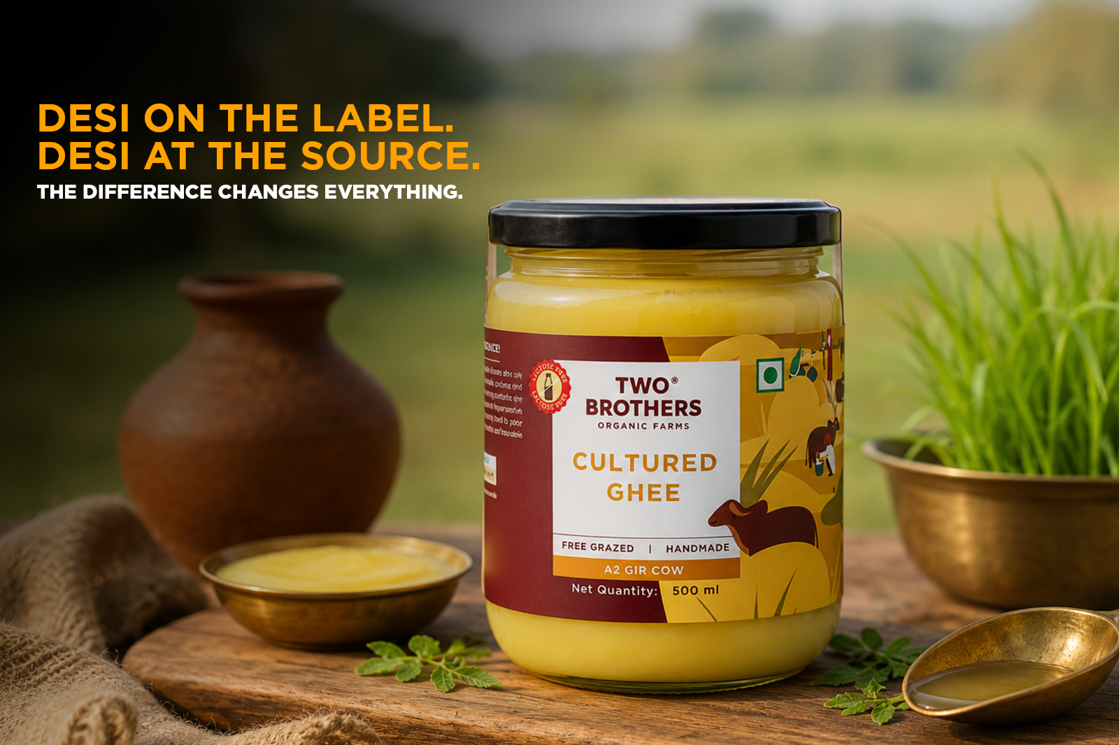 147 Brands Call Their Ghee Desi. Here Is What Actually Makes Bharat ka Ghee Different.