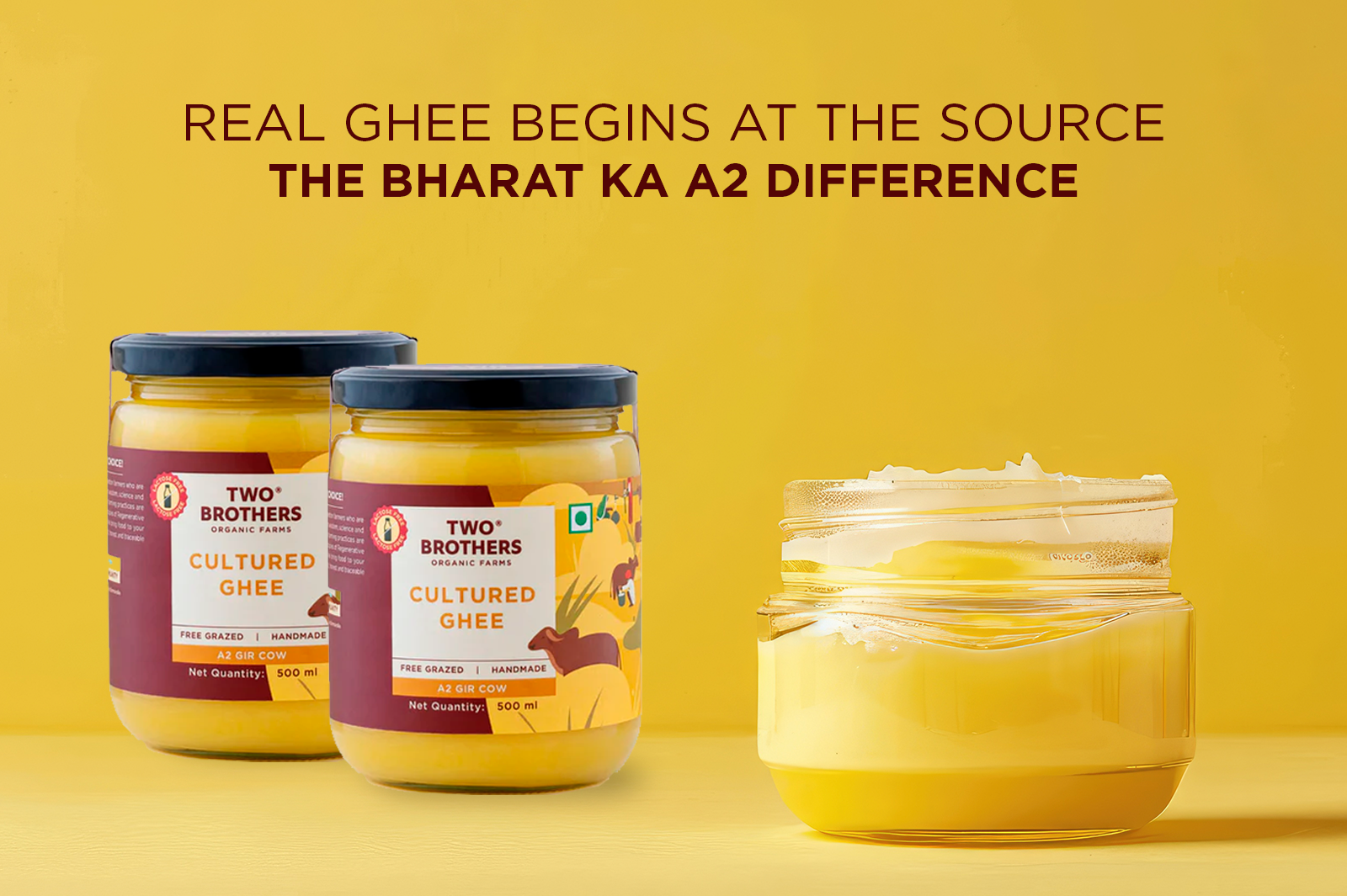 Introducing Bharat ka A2 Desi Ghee: Why the Source of Your Ghee Changes Everything