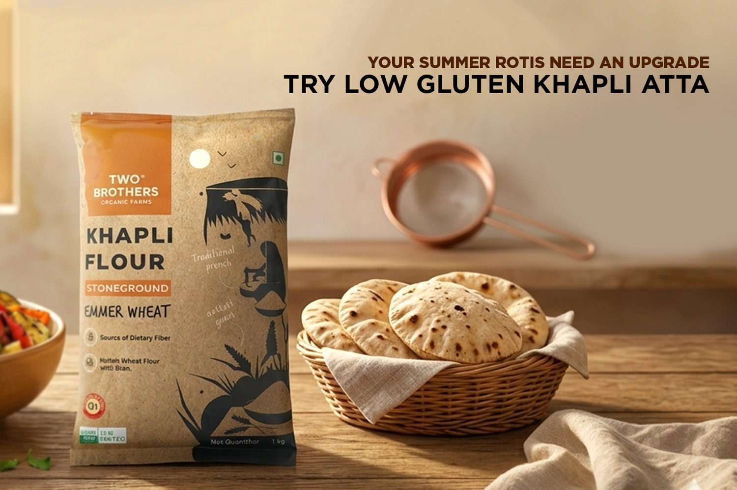 Khapli Atta for Summer: Light Rotis That Are Easier on Digestion