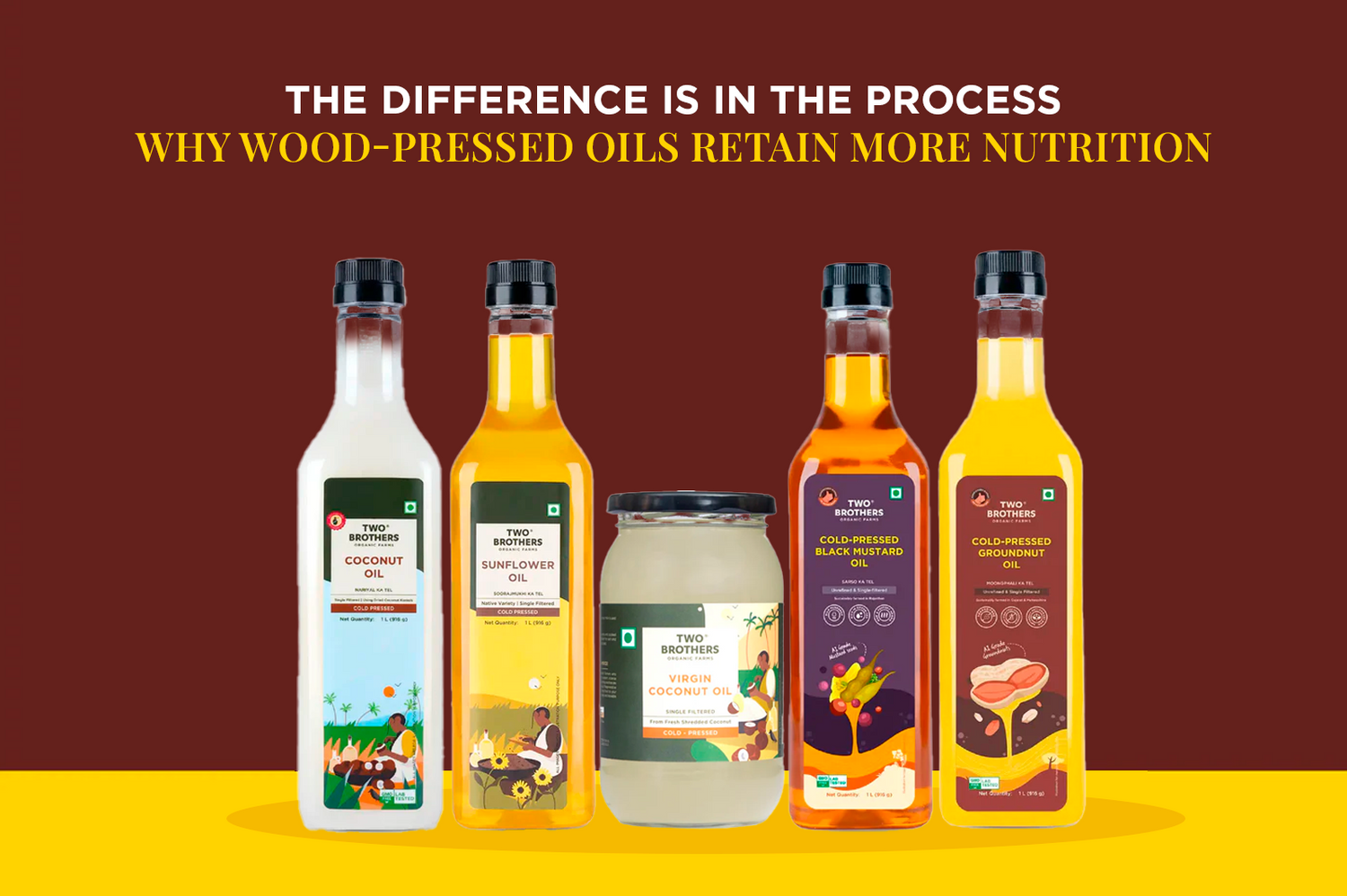 Wood-Pressed vs Machine-Pressed Groundnut Oil: What the Label Won't Tell You