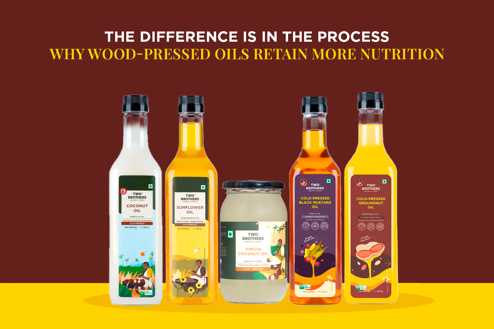Wood-Pressed vs Machine-Pressed Groundnut Oil: What the Label Won't Tell You