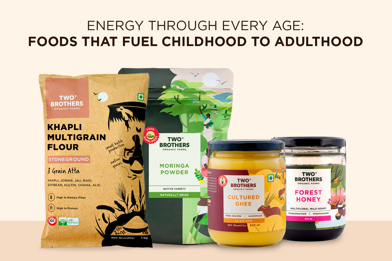 From Childhood to Adulthood: Foods That Support Energy Across Every Life Stage