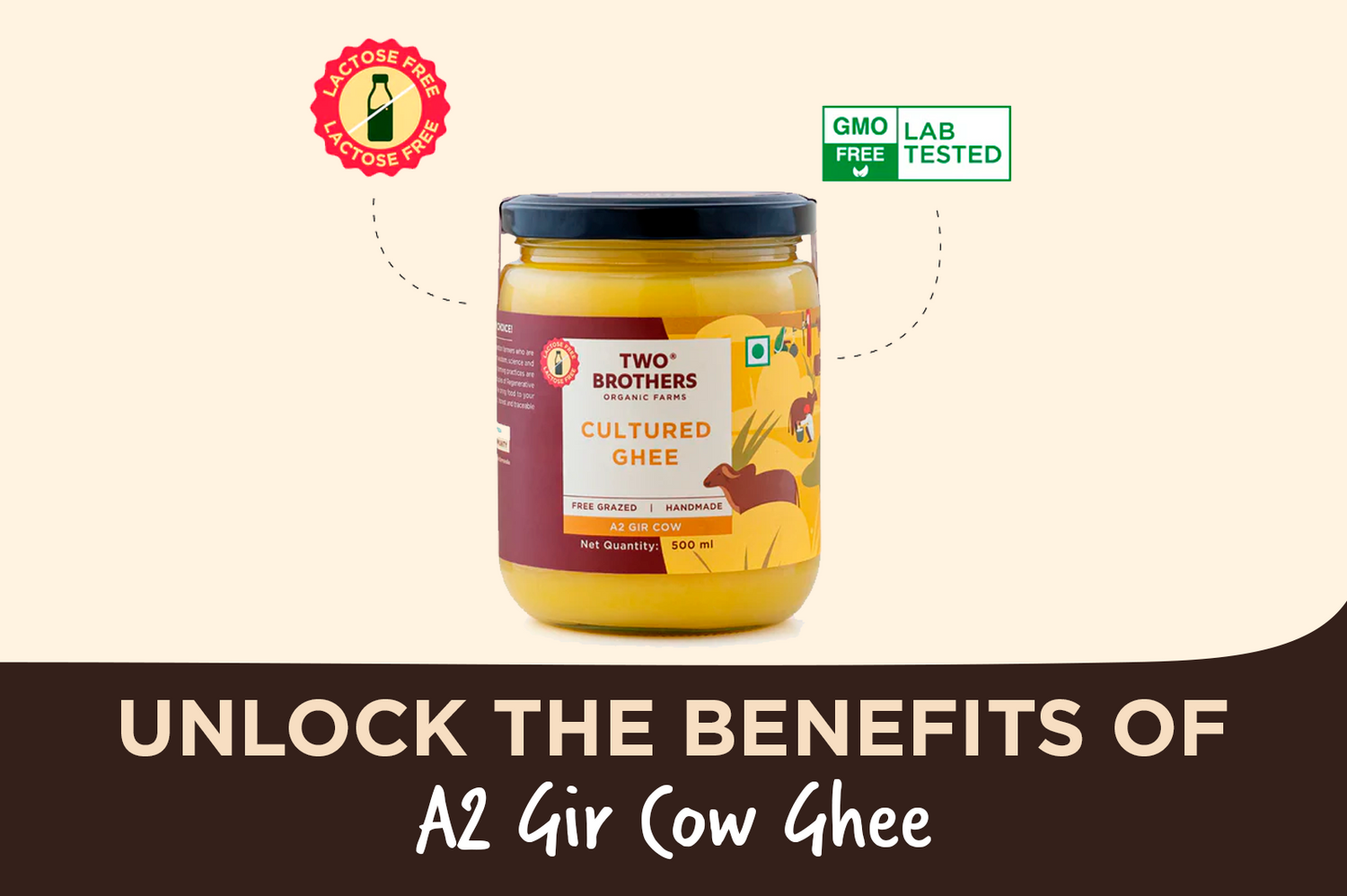 A2 Gir Cow Ghee for Metabolism Boost