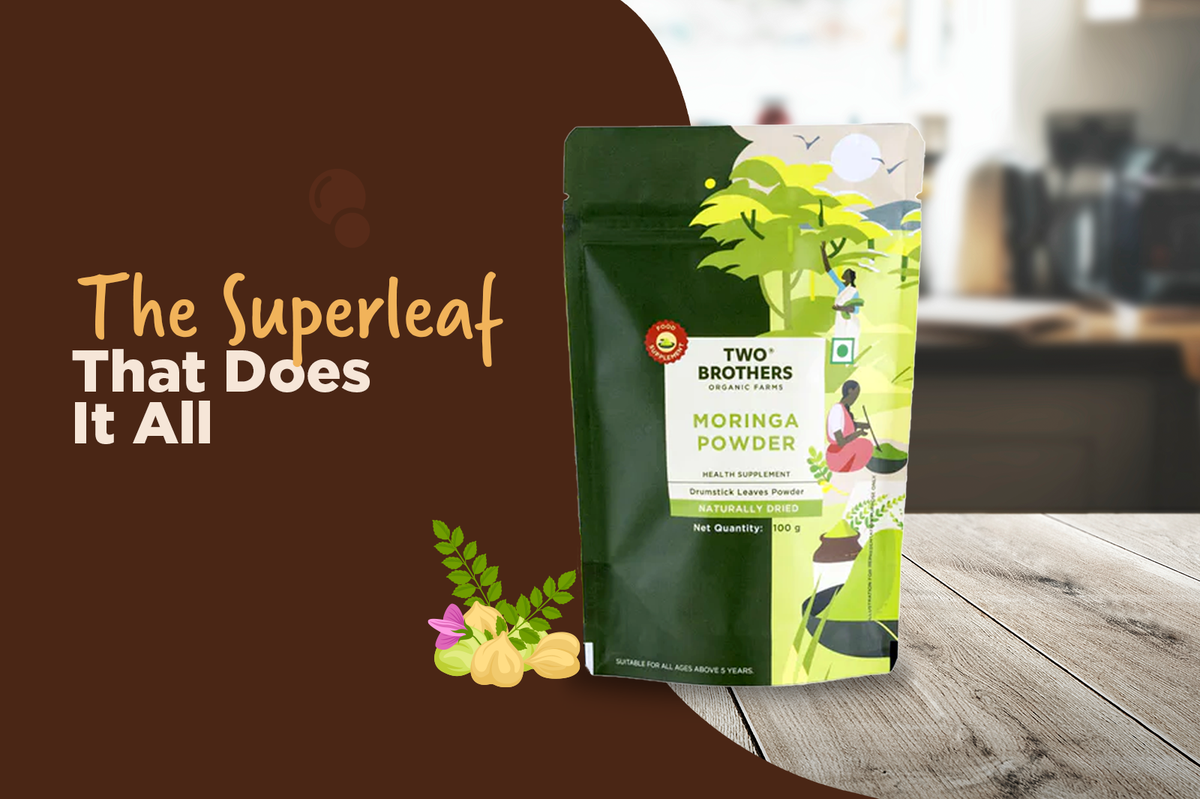 Buy Moringa powder online For Daily Routine | Two Brothers India