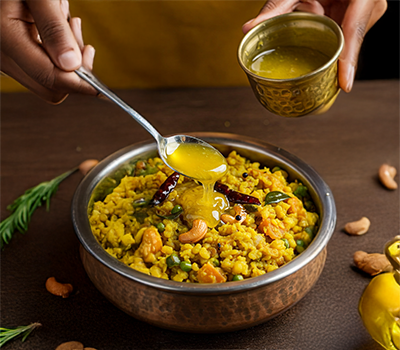 Bisi Bele Bath (Hot Lentil Rice with Vegetables & Spice)