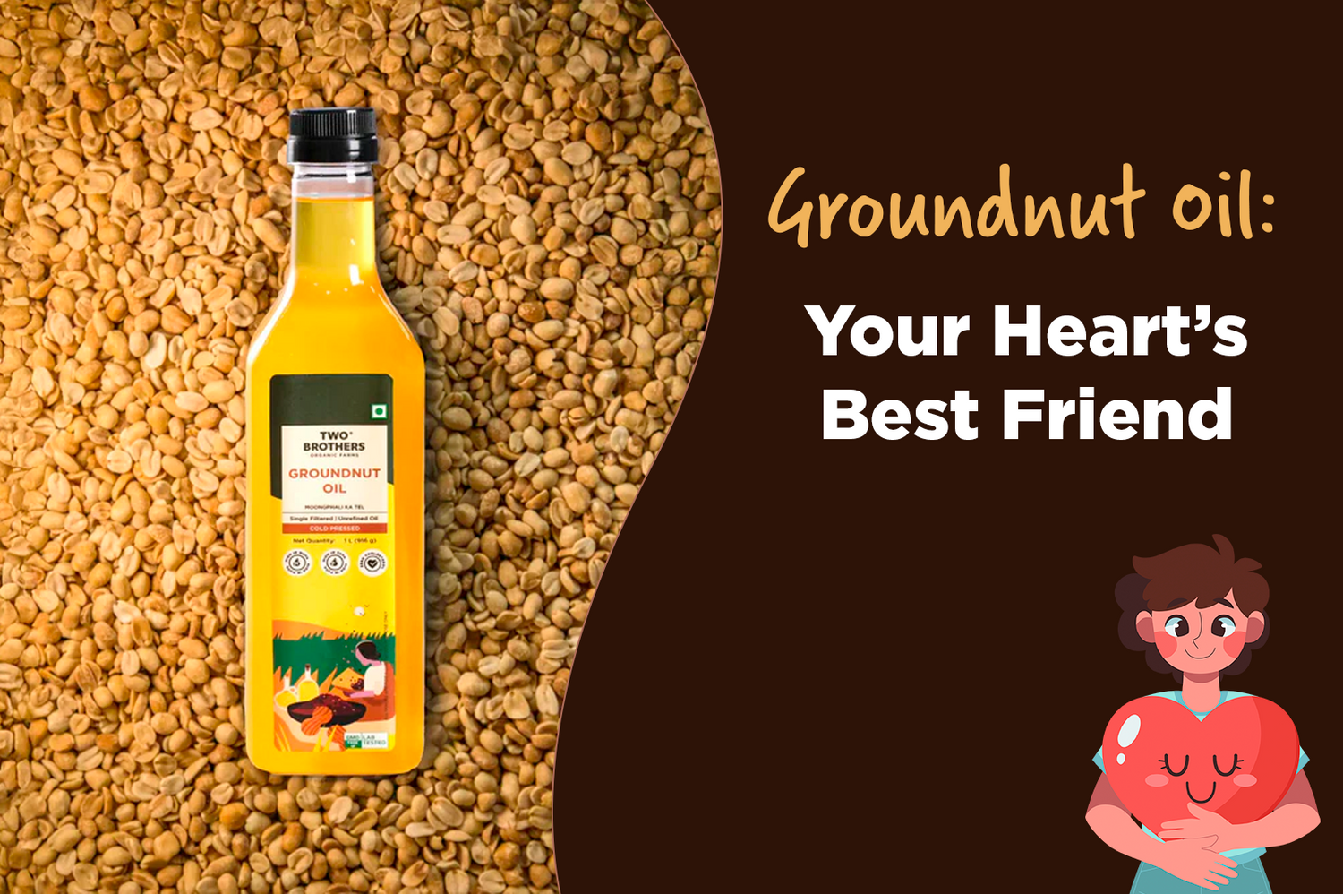 How Groundnut Oil Supports Heart Health
