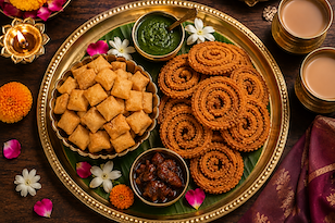 Shankarpale vs Chakli: The Crunchy Side of Every Ganpati Spread