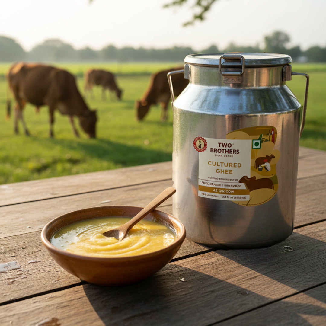A2 Gir Cow - Cultured Ghee 5 Ltr