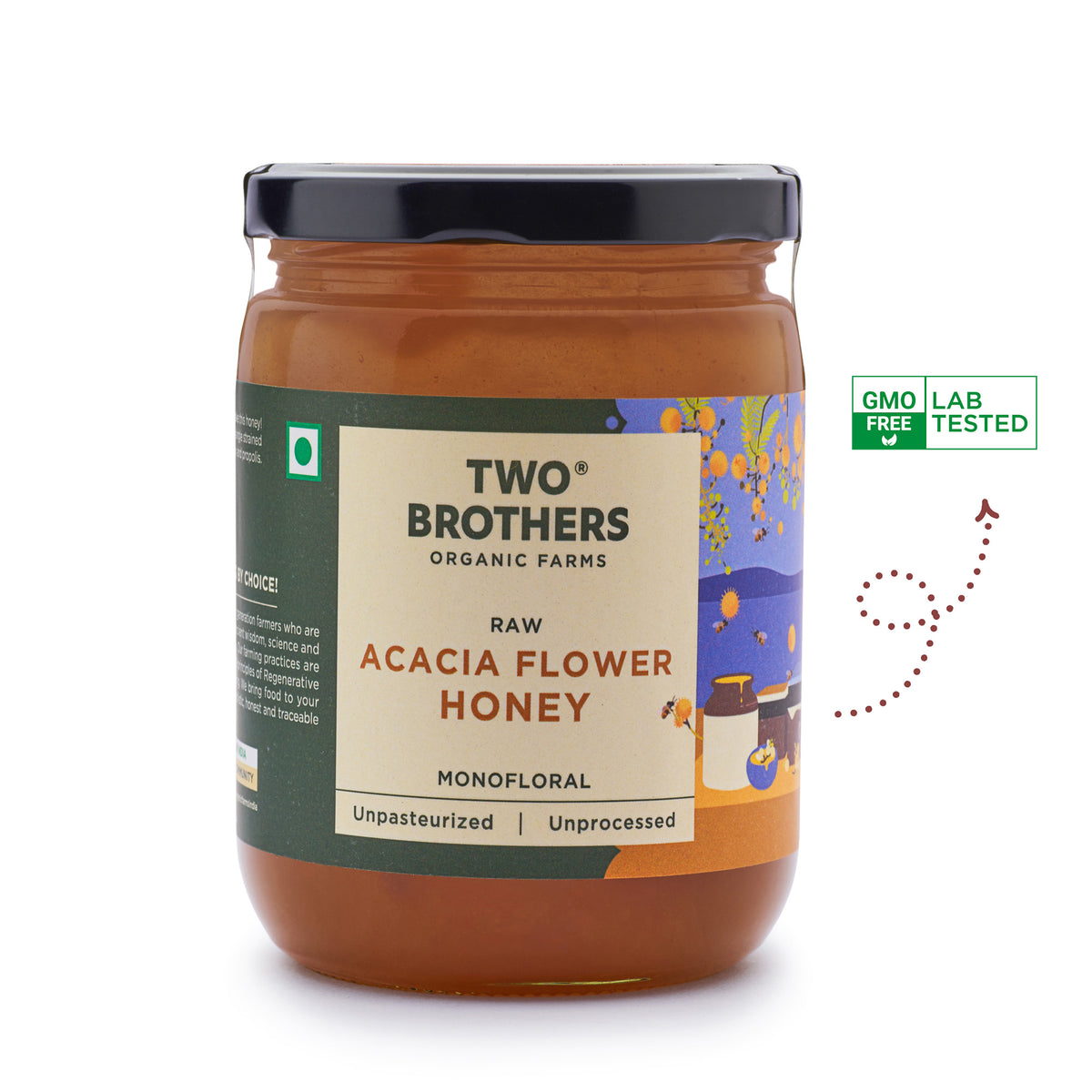 Acacia Honey, Raw Mono-floral Unfiltered