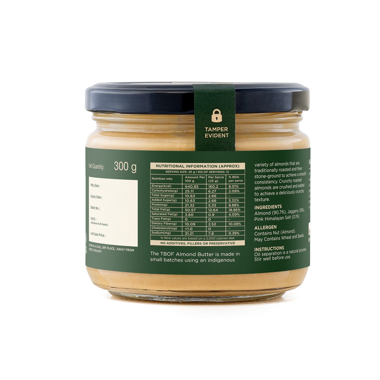 Crunchy Almond Butter