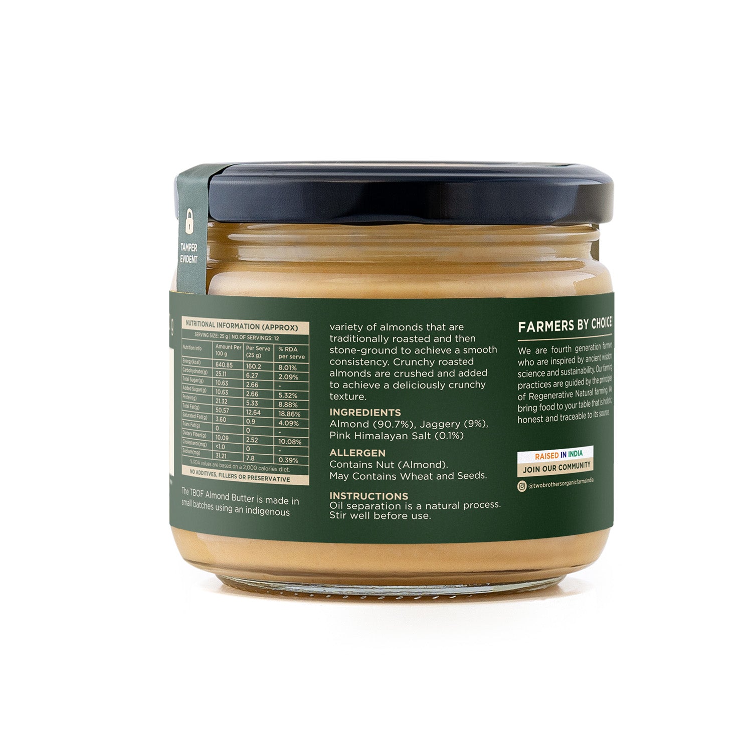 Crunchy Almond Butter