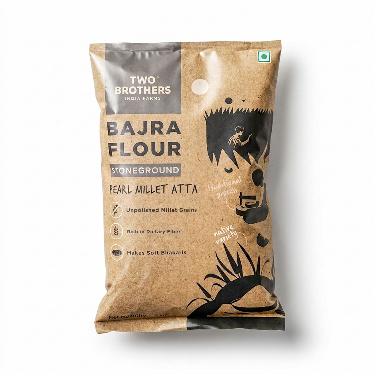 Bajra Atta 1kg