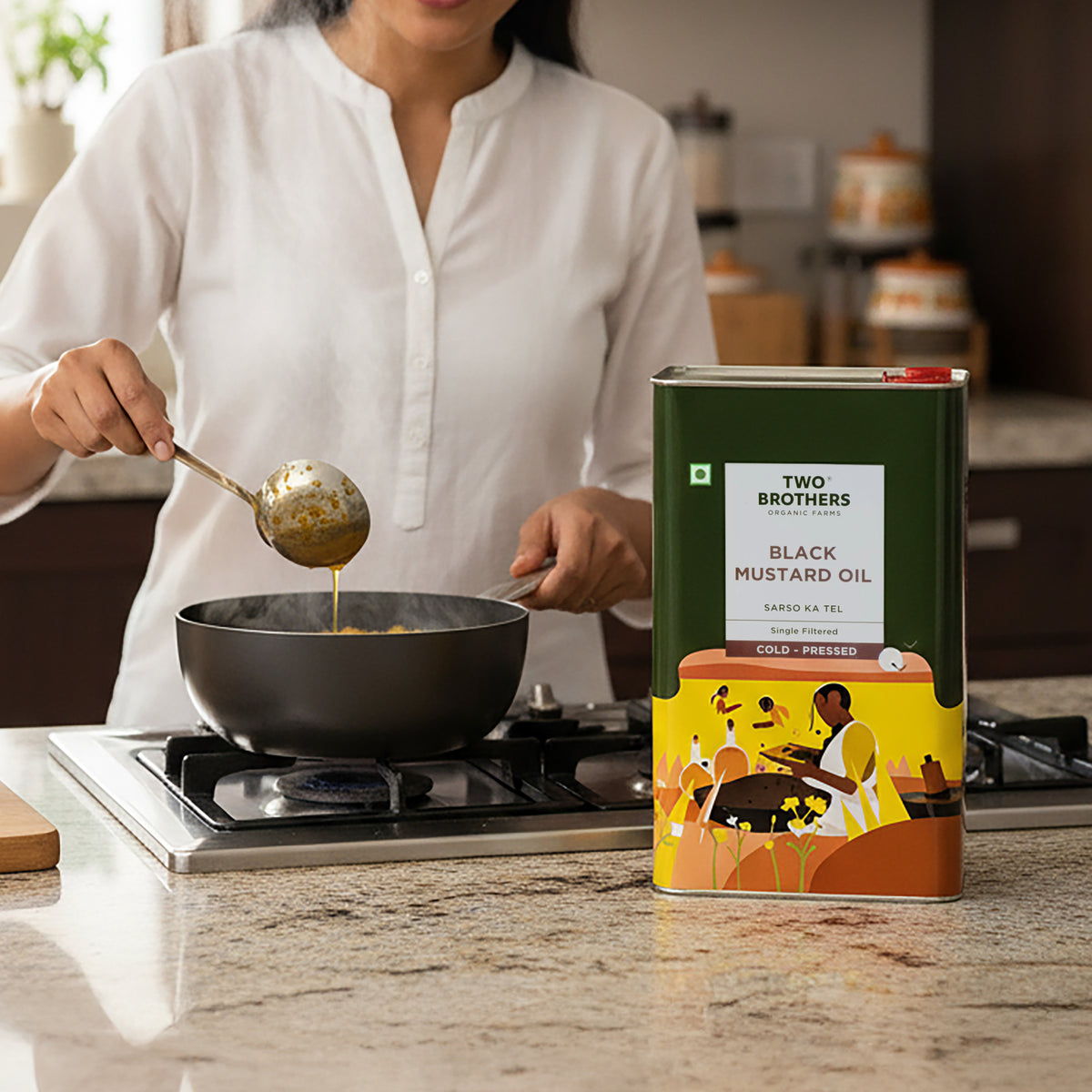 Black Mustard Oil I Cold-Pressed 5L