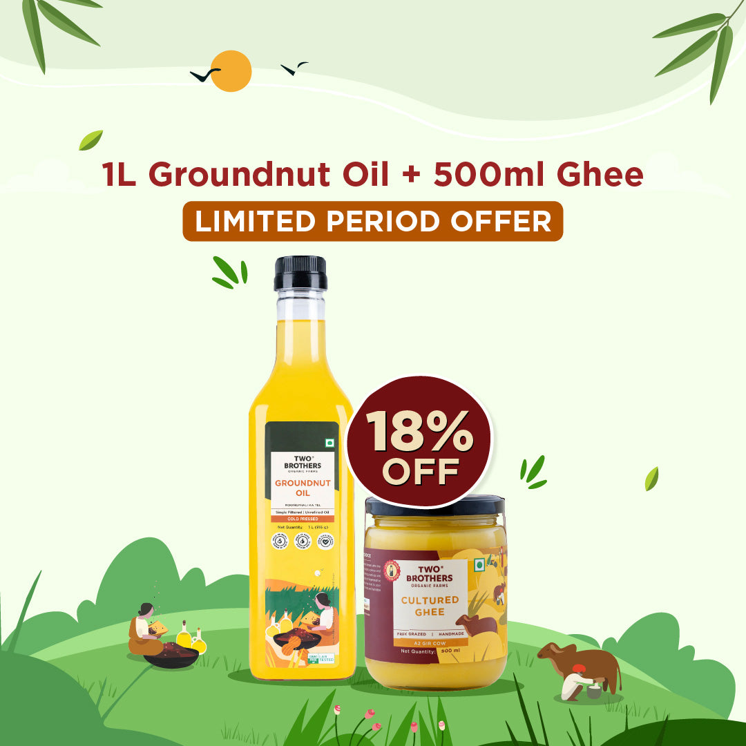 Pure A2 Ghee with Groundnut Oil Pack