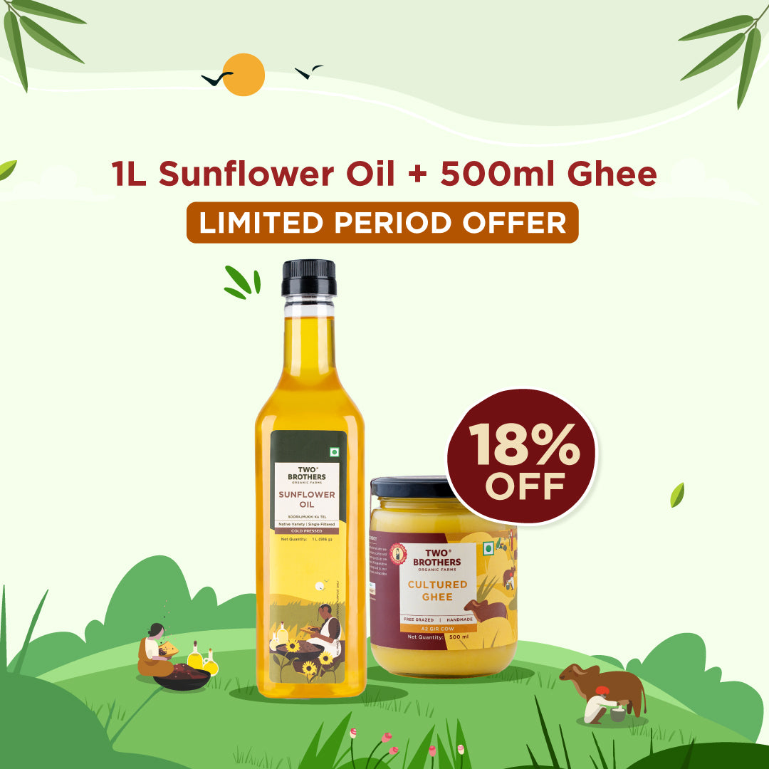 Buy A2 Ghee & Sun Flower Oil Combo Pack