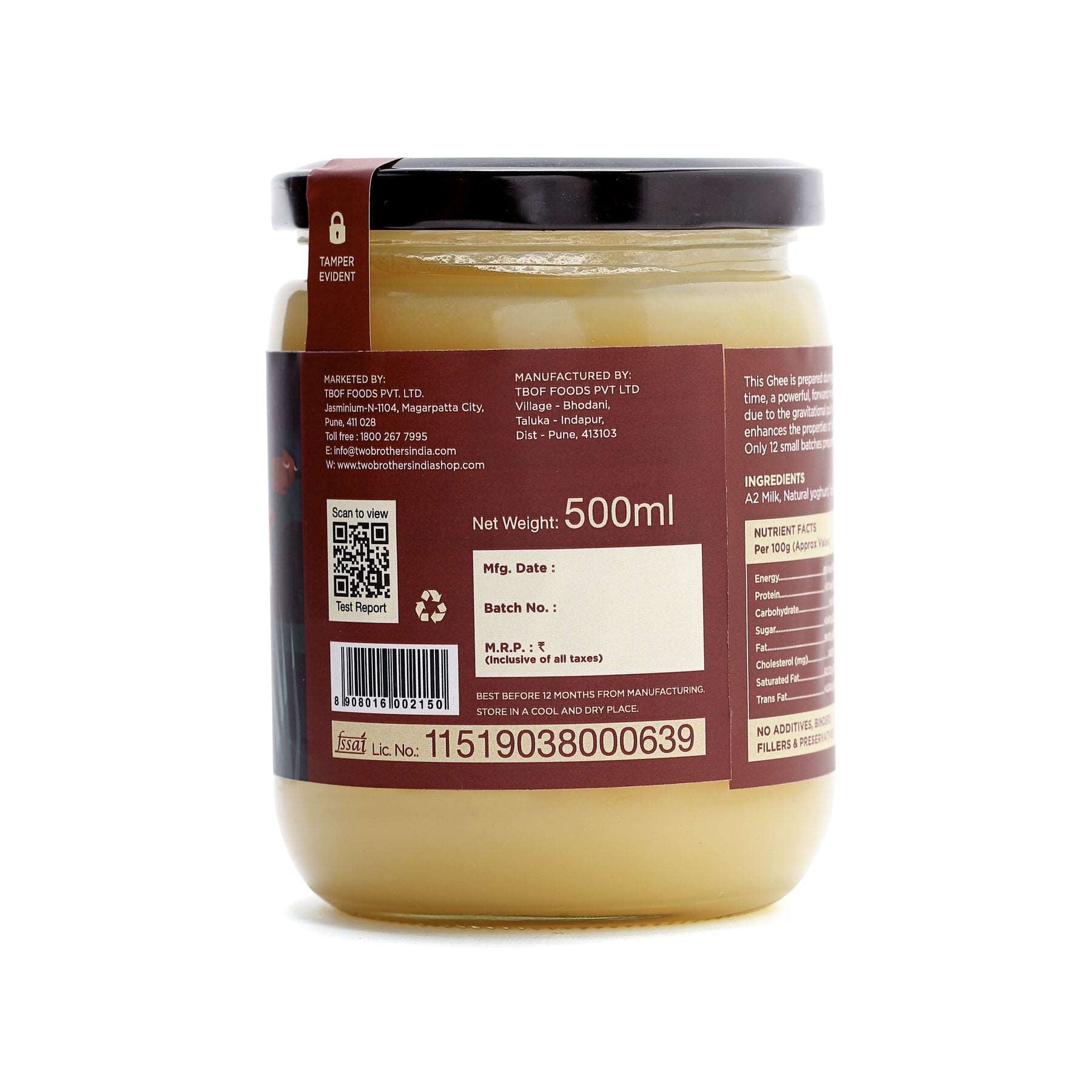 Buy Healthy Full Moon Cultured Ghee 500ml Online Shop Now