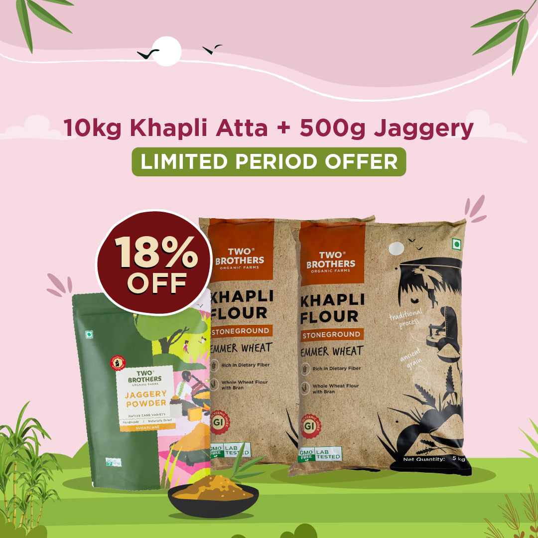 Buy Khapli Atta + Jaggery

