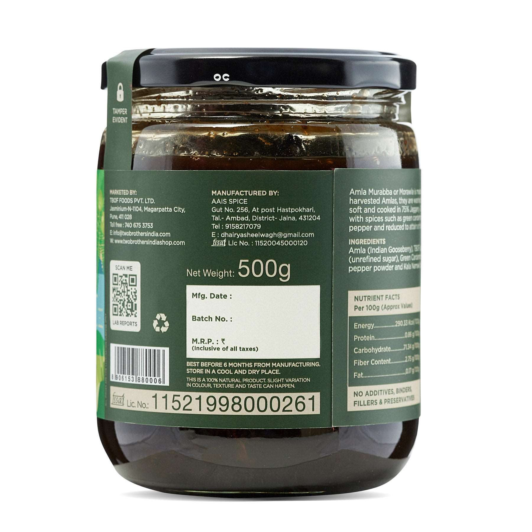 Buy Online Pure Amla Murabba Best Price