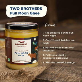 Buy Pure & Healthy Full Moon Cultured Ghee Online India Store