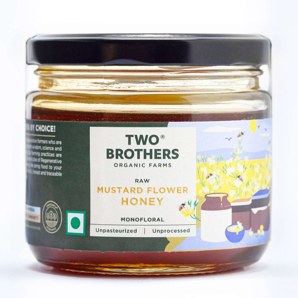 Buy Pure Mustard Honey, Raw Mono-Floral Unfiltered Online