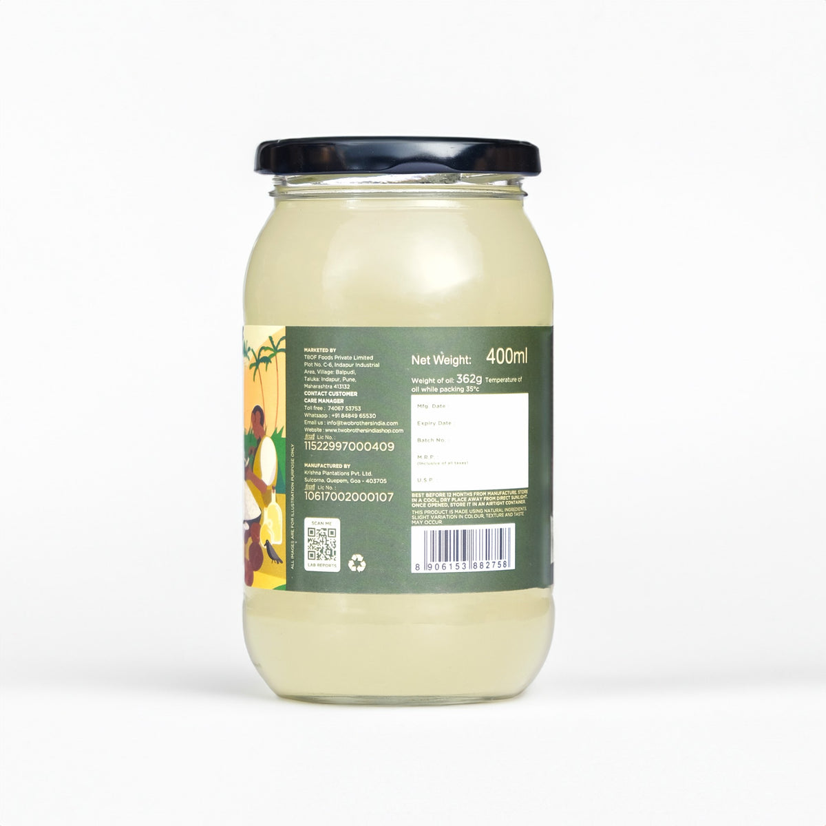 Buy Organic Virgin Coconut Oil Online