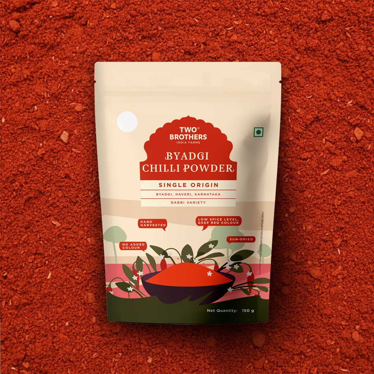 Single Origin Byadgi Chilli Powder 150g