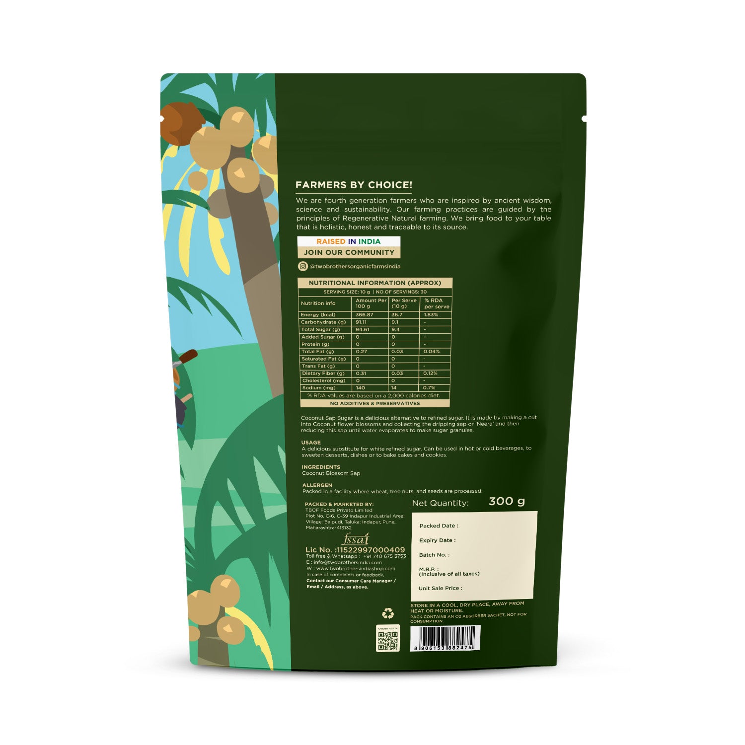 Coconut Sap Sugar