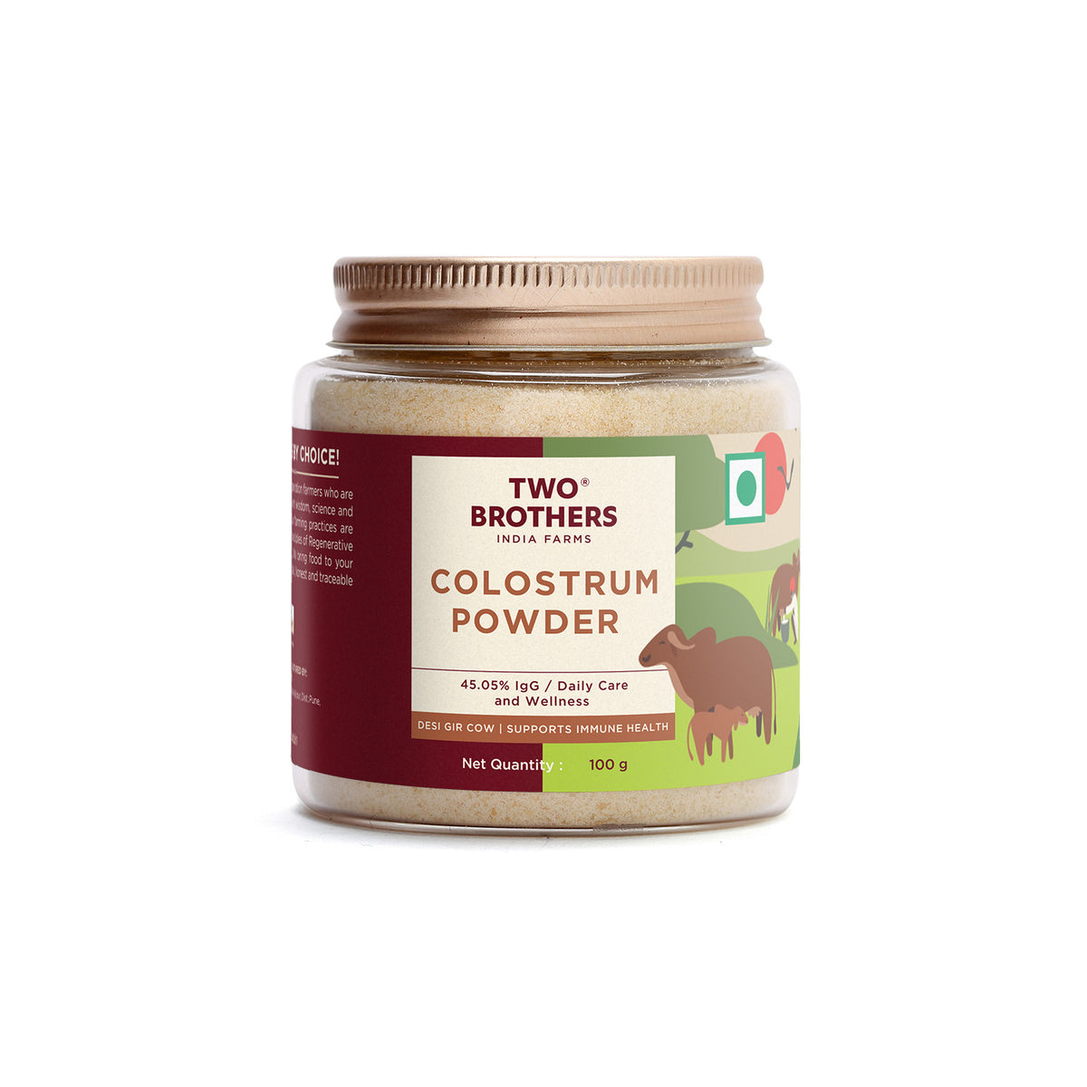 Colostrum Powder, Desi Gir Cow
