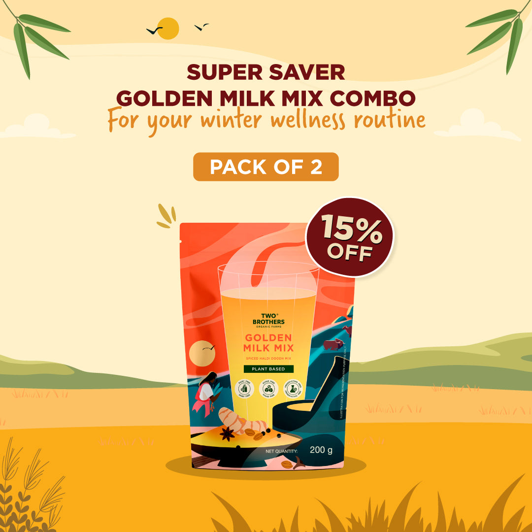 Super Saver Golden Milk Mix - Pack of 2