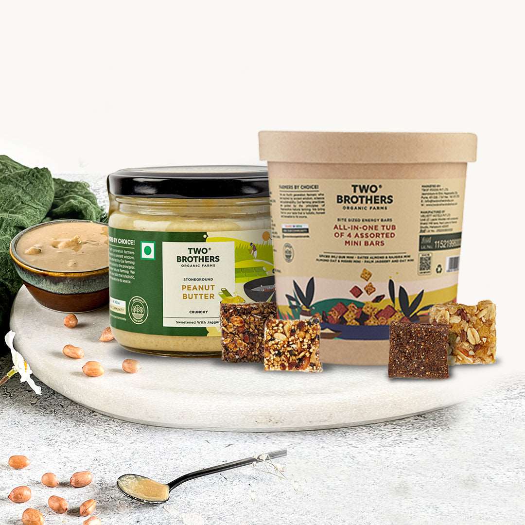 Healthy Snacking Combo - Peanut Butter(300g) + Assorted mini bars
