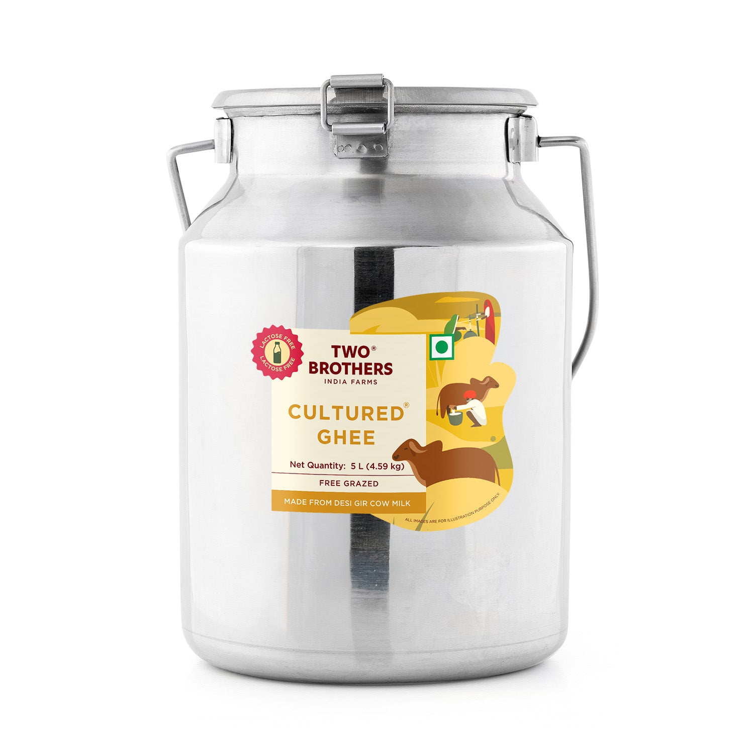 Desi Gir Cow Cultured Ghee