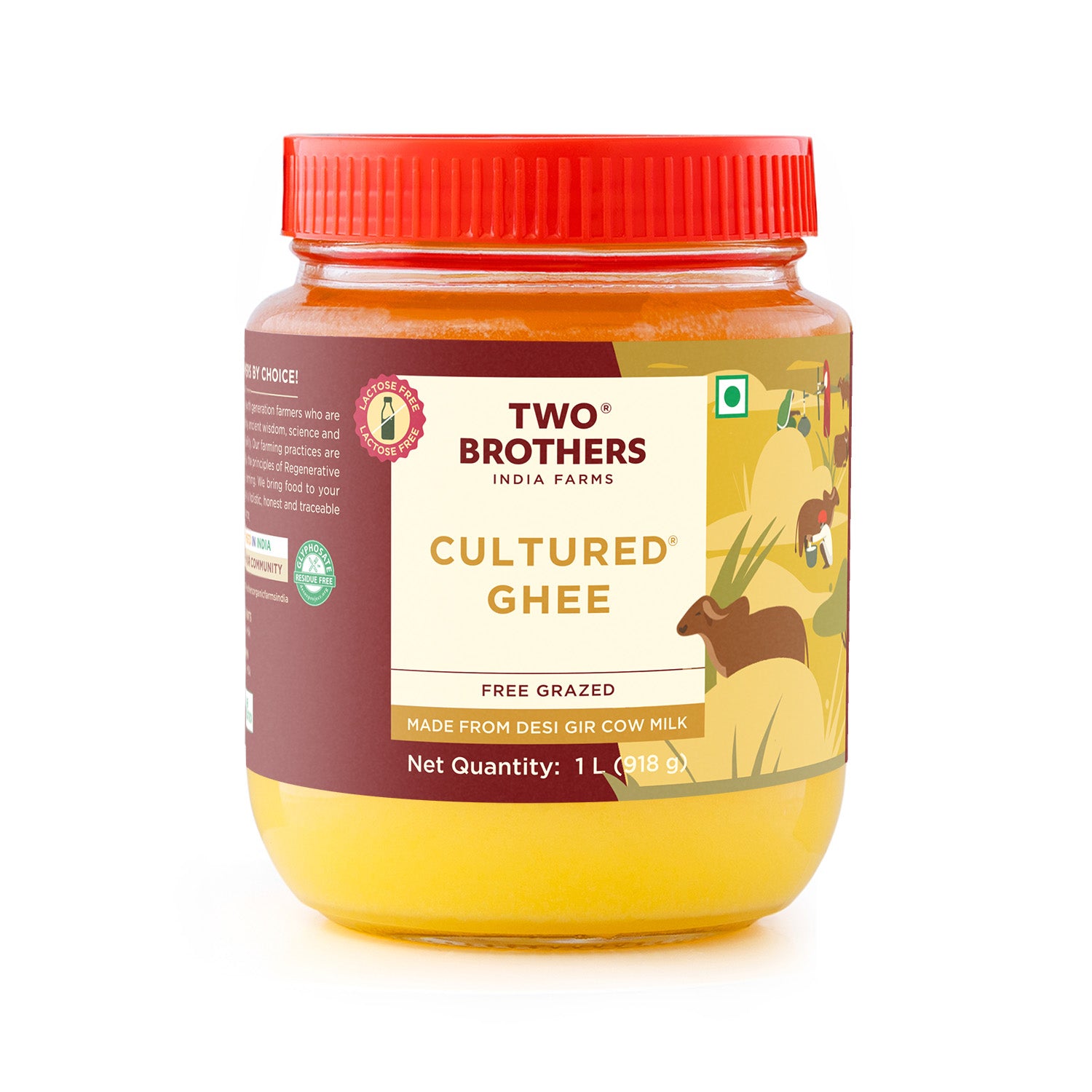 Desi Gir Cow Cultured Ghee