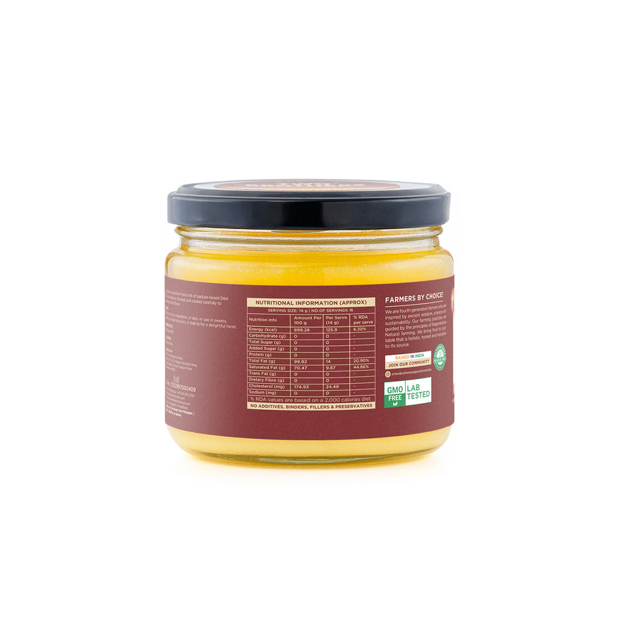 Desi Gir Cow Cultured Ghee