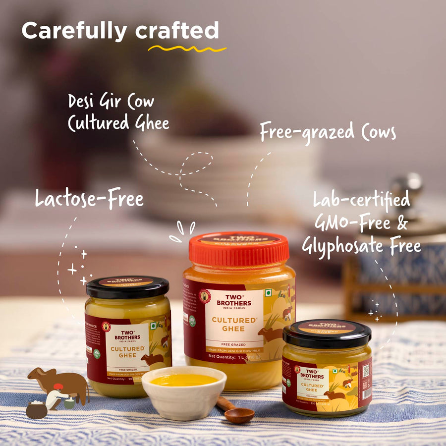 Desi Gir Cow Cultured Ghee