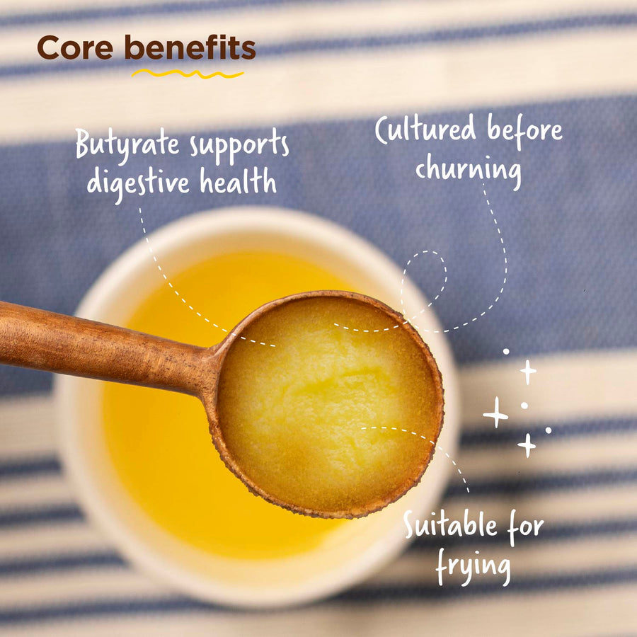 Desi Gir Cow Cultured Ghee