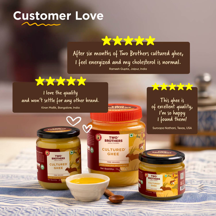 Desi Gir Cow Cultured Ghee