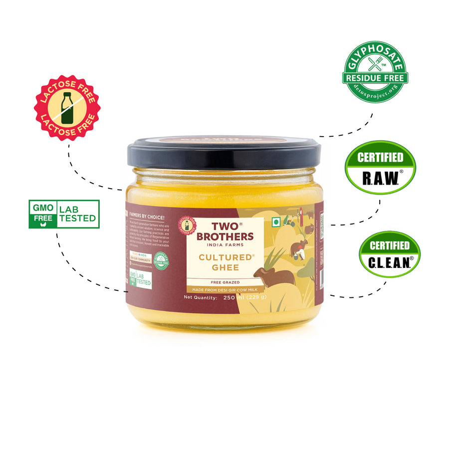Desi Gir Cow Cultured Ghee