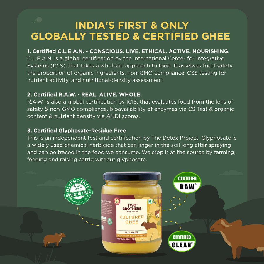 Desi Gir Cow Cultured Ghee