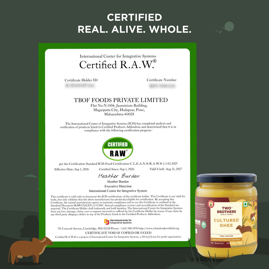 Desi Gir Cow Cultured Ghee