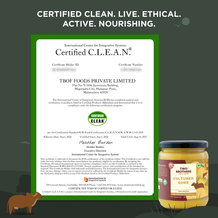 Desi Gir Cow Cultured Ghee