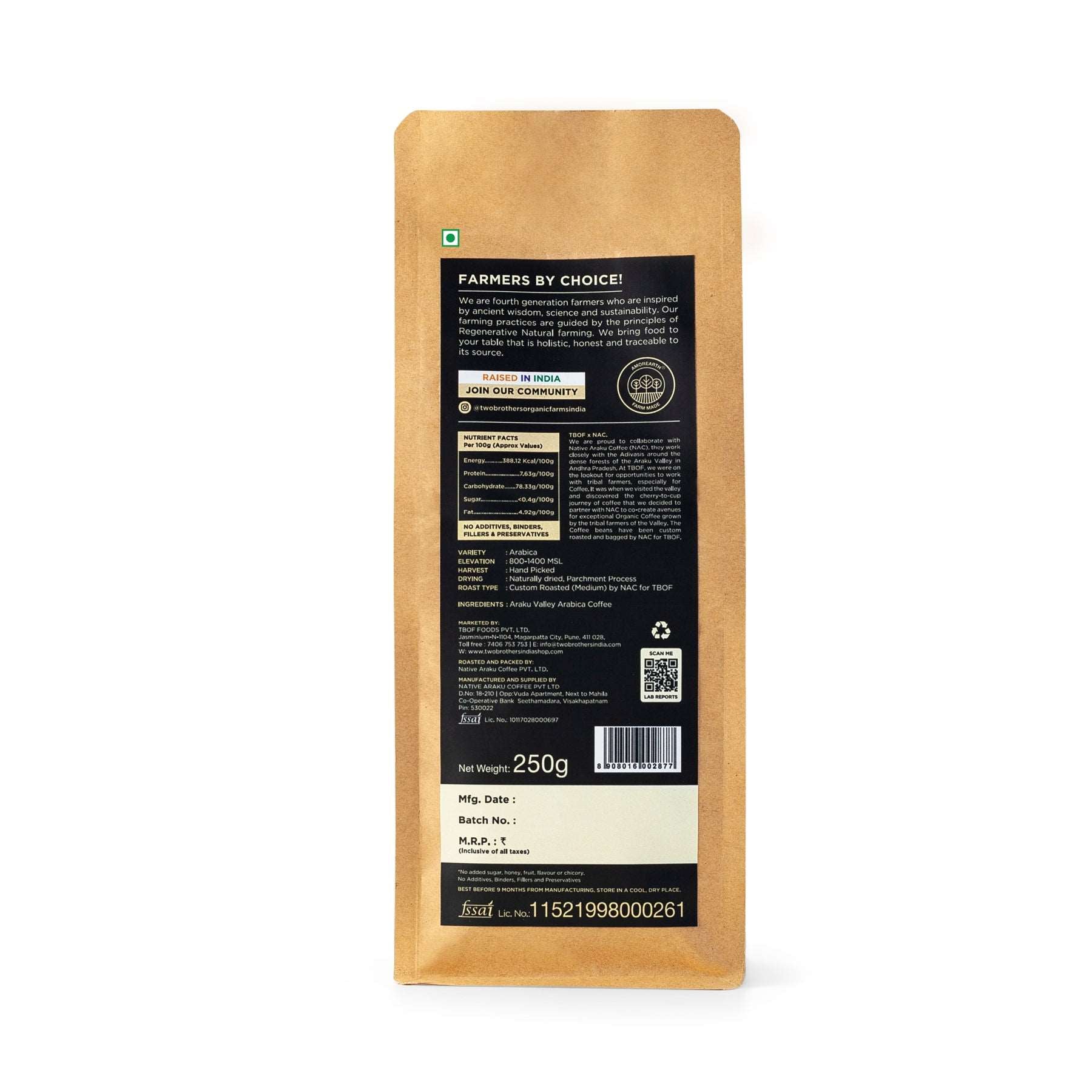 Shop Now for Premium Filter Coffee - Araku Valley 250g