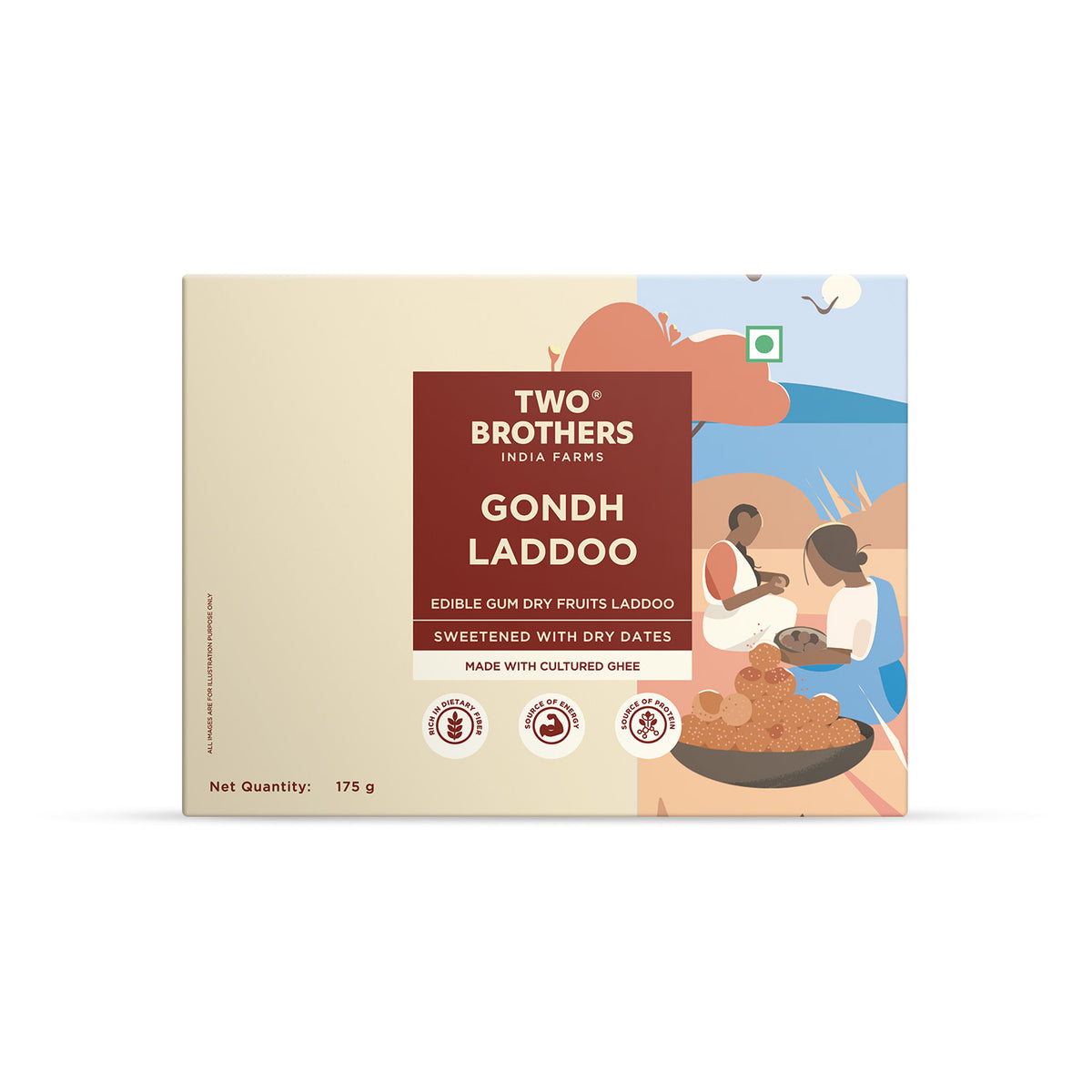 Gondh Laddoo (Edible Gum Laddoo)